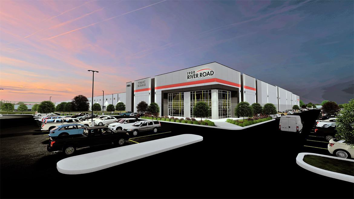 1900 River Road Building 1 Rendering